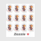 12 Aufkleber-Blatt geortet Aufkleber (Blatt)