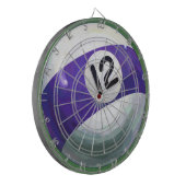 12 Ball Dartscheibe (Vorderseite Links)