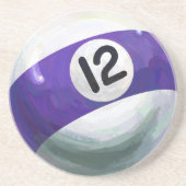 12 Ball Getränkeuntersetzer (Vorne)