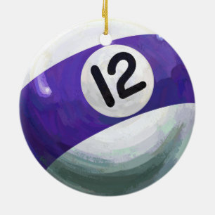 12 Ball Keramik Ornament