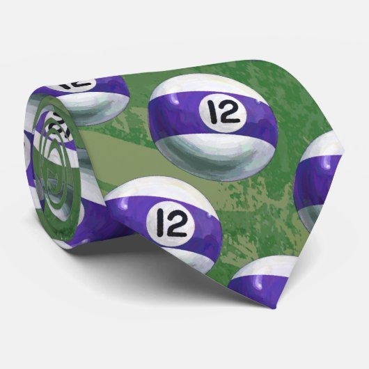12 Ball Krawatte (Gerollt)
