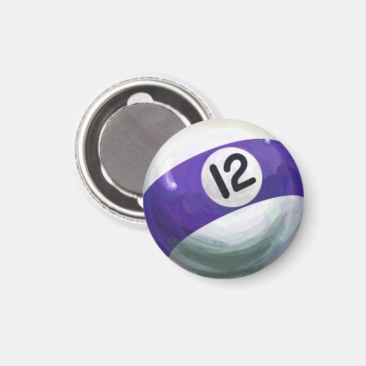 12 Ball Magnet (Vorderseite/Rückseite)