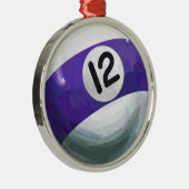 12 Ball Ornament Aus Metall (Rechts)