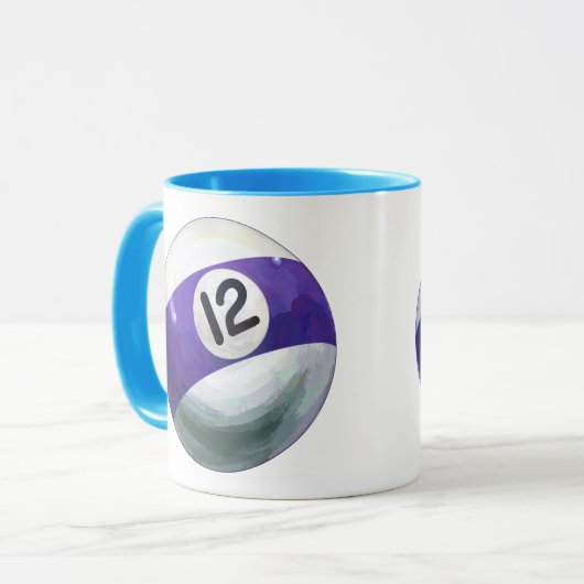 12 Ball Tasse (Vorderseite Links)