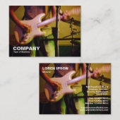 12 Bar Blues Visitenkarte (Vorne/Hinten)