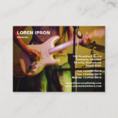 12 Bar Blues Visitenkarte (Rückseite)