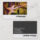 12 Bar Blues Visitenkarte (Vorne/Hinten)