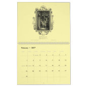 12 Baroque Rococo ca. 1766 Calendar Prints Kalender (Feb 2027)
