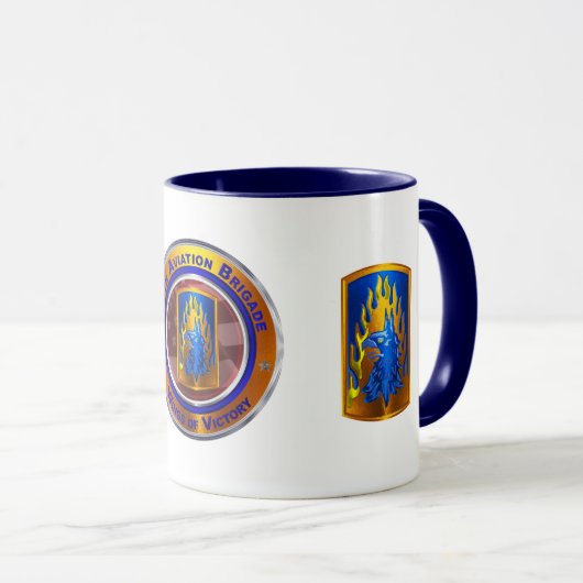 12. Bekämpfungsbrigade Tasse (VorderseiteRechts)