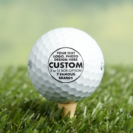 12 Benutzerdefinierte Personalisierte Callaway Sup Golfball (Insitu T-Shirt)