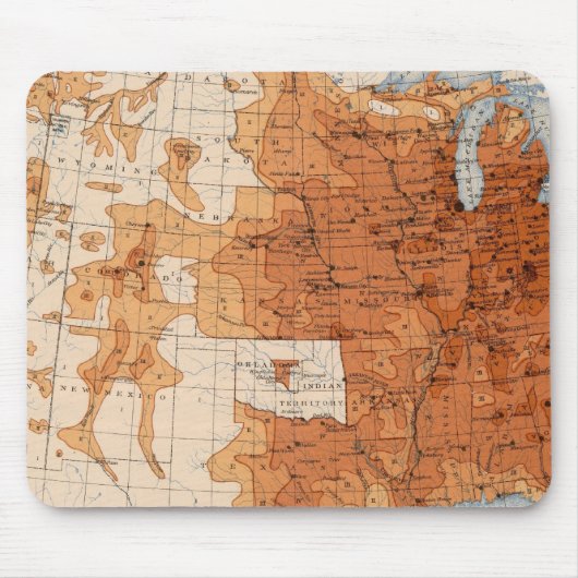 12 Bevölkerung 1890 Mousepad (Vorne)