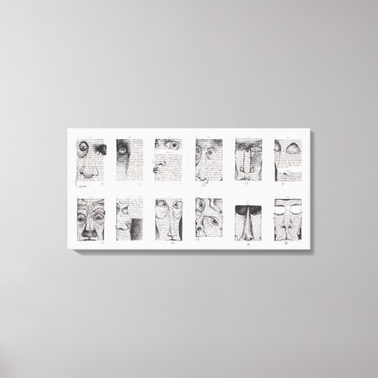 12 Bisclavets on Les Lais de Marie de France C Leinwanddruck (Vorderseite)