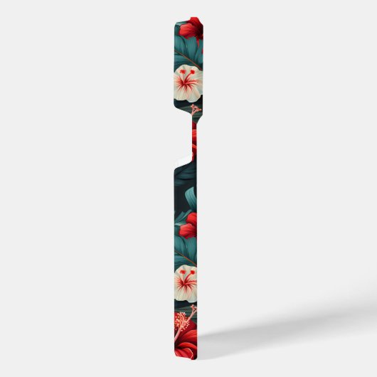 12 Blumenmuster iPhone Hülle (Rechte Seite)