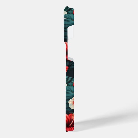 12 Blumenmuster iPhone Hülle (Linke Seite)