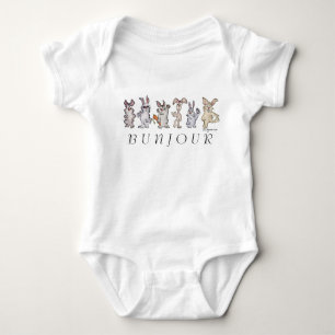 12 Cartoon Kanbits Bunjour Niedlich Baby Strampler