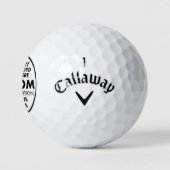 12 Custom Personalisiert Callaway Warbird Golf Bal Golfball (Logo)