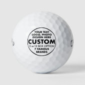 12 Custom Personalisiert Callaway Warbird Golf Bal Golfball (Vorderseite)