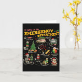 12 Days Of An Emergency Department, Er Nurse Chris Karte (Gelbe Blume)