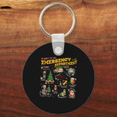 12 Days Of An Emergency Department, Er Nurse Chris Schlüsselanhänger (Vorderseite)