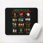 12 Days Of An Emergency Department Er Nurse Christ Mousepad (Mit Mouse)