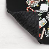 12 Days Of Art Teacher Christmas Artists Painter E Mousepad (Ecke)
