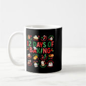 12 Days Of Baking Baker Christmas Cook Chef Baking Kaffeetasse (Links)