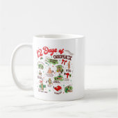 12 Days Of Chiropractic Christmas Chiropractor Kaffeetasse (Links)