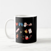 12 Days Of Cna Life Nurse Merry Christmas Pajamas Kaffeetasse (Links)