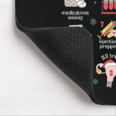 12 Days Of Fertility Ivf Nurse Christmas Ob Gyn Tr Mousepad (Ecke)