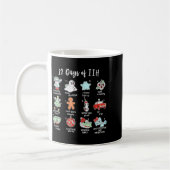 12 Days Of Iih Christmas Awareness Pseudotumor Cer Kaffeetasse (Links)