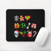 12 Days Of Radiology Xray Tech Ct Mri Merry Christ Mousepad (Mit Mouse)