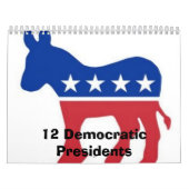 12 demokratische Präsidenten Kalender (Titelbild)
