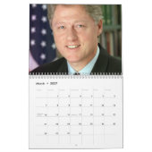 12 demokratische Präsidenten Kalender (Mär 2027)