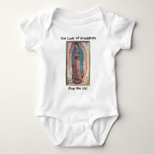 12. Dezember Unsere Lady von Guadalupe Baby Strampler