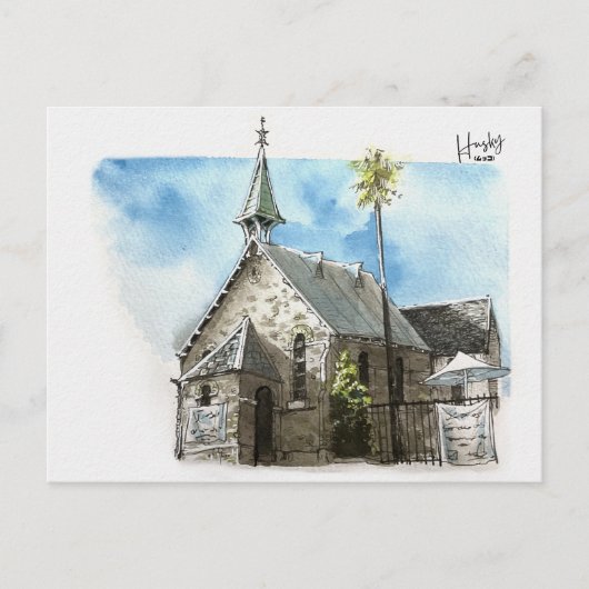 12 : Die Brückenkirche Postkarte (Vorderseite)