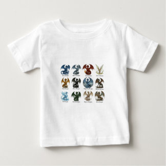 12 Drachen - dnd inspiriert Baby T-shirt