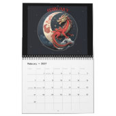 12 DRAGON-Kalender Kalender (Feb 2027)