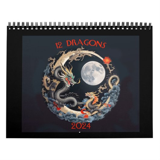 12 DRAGON-Kalender Kalender (Titelbild)
