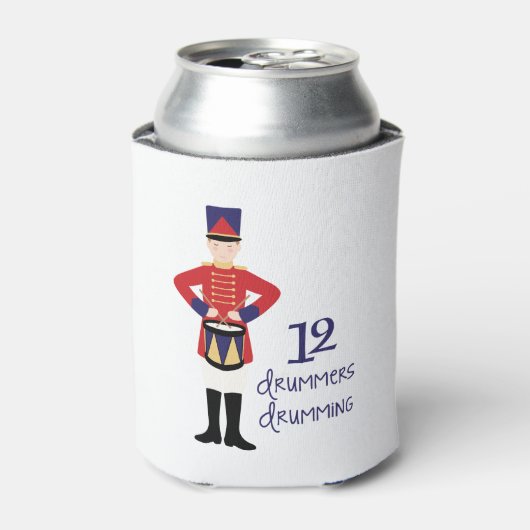 12 Drummer Dosenkühler (Kanne Vorderseite)