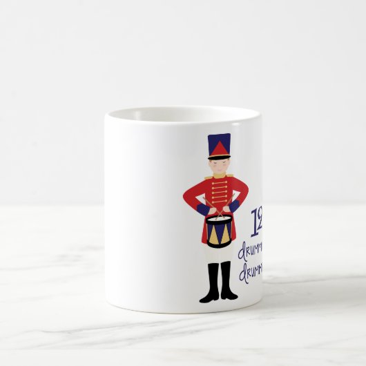 12 Drummer Kaffeetasse (Mittel)
