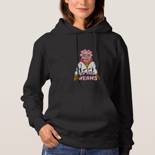 12 Eiscreme Hyper Pink Arctic Punch Sneaker Match Hoodie (Vorderseite)