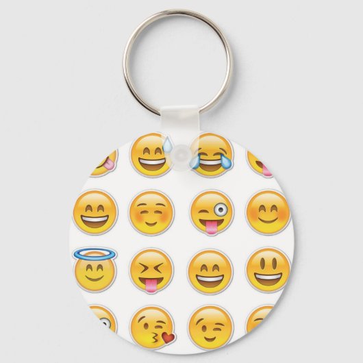 12 Emoji Schlüsselanhänger (Vorderseite)