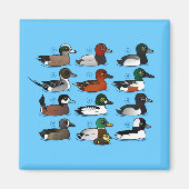 12 Enten Magnet (Vorne)