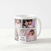 12 Erinnerungen für Fotokollage Inspirierend Zitat Kaffeetasse (VorderseiteRechts)