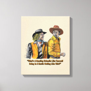 12 exklusive glühende Sattel Leinwanddruck