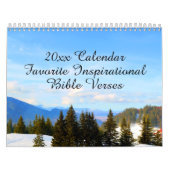 12 Favorite Inspirational Bible Verses Christian Kalender (Titelbild)