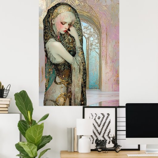 *~* 12 FD2 Nouveau Fantasy Ethereal Dreamlike Poster (Heimbüro)