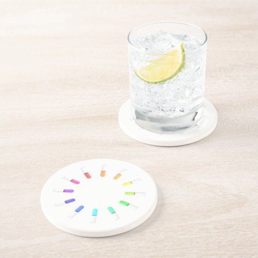 12 Flüssigkeiten Getränkeuntersetzer (Seite)