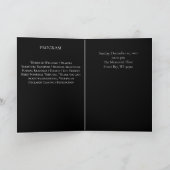 12 Foto Collage Beerdigungskarte Karte (Innenseite)