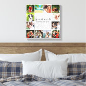 12 Foto-Collage Beste Großeltern Definition Leinwanddruck (Insitu (Schlafzimmer))